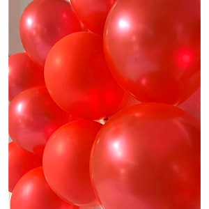 metallic balloons best for birthday parties wedding engagement anniversary baby shower bachelor party festivals and many more occasions pack of 300 red
