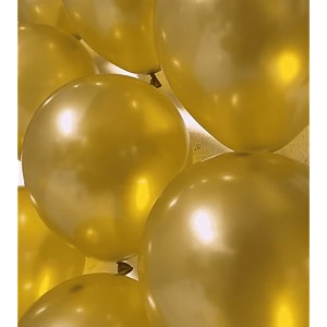 metallic balloons best for birthday parties wedding engagement anniversary baby shower bachelor party festivals and many more occasions pack of 340 golden