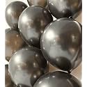 Metallic Balloons Best for Birthday, Parties, Wedding, Engagement, Anniversary, Baby Shower, Bachelor Party, Festivals and Many More Occasions (Pack of 300, Black)
