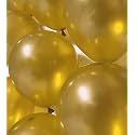 Metallic Balloons Best for Birthday, Parties, Wedding, Engagement, Anniversary, Baby Shower, Bachelor Party, Festivals and Many More Occasions (Pack of 40, Golden)