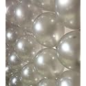 Metallic Balloons Best for Birthday, Parties, Wedding, Engagement, Anniversary, Baby Shower, Bachelor Party, Festivals and Many More Occasions (Pack of 300, White)