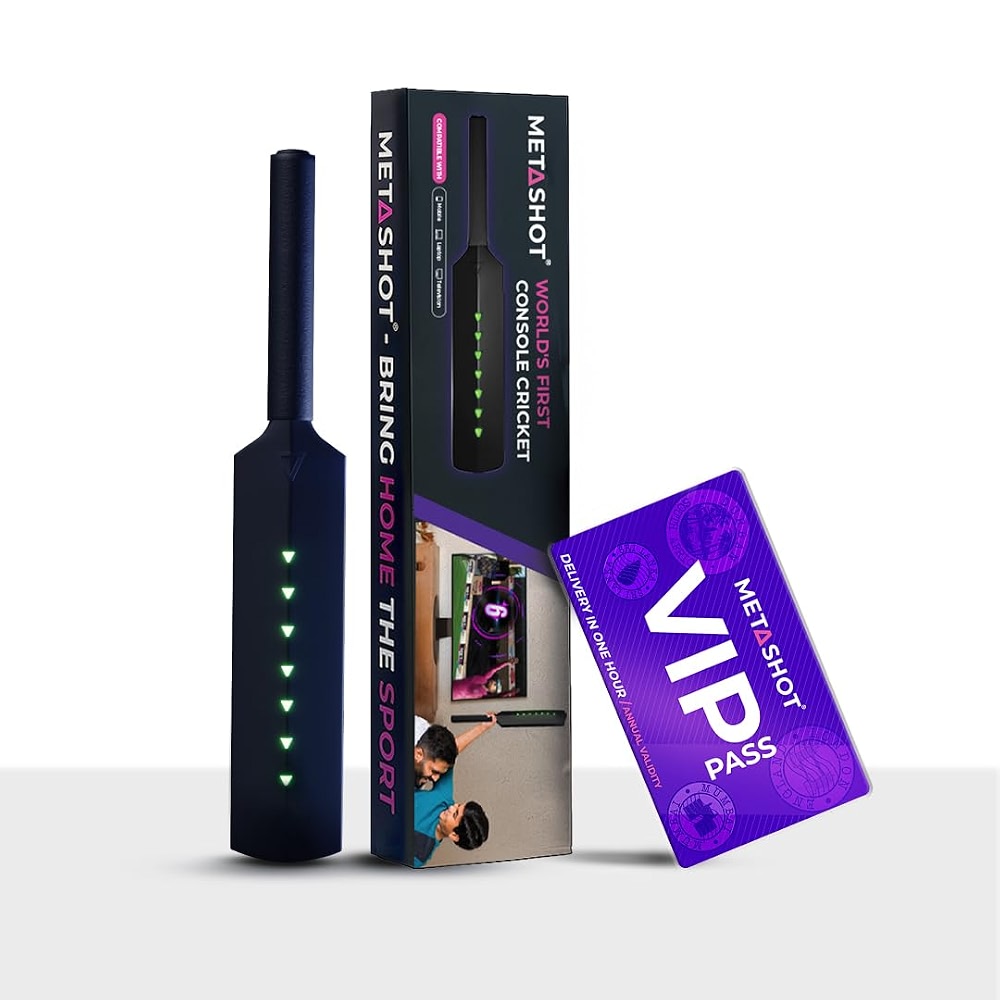 MetaShot Smart Bat (with TV Connector) and VIP Pass - Price History