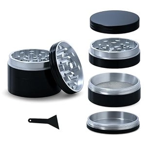 metier crusher 56mm metal herb grinder herb crushers 4 part color pink