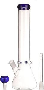 metier bong blue clear 188 mm