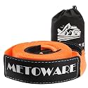 METOWARE Heavy Duty Tow Strap Offroad Recovery Kit, 3" x 20ft