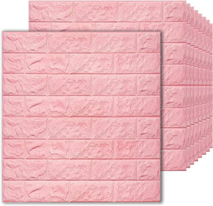 metreno 77 cm x 70 cm waterproof decorative paper fabric wallpaper pink pack of 2