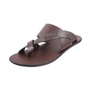 Metro Mens Faux Leather Stylish Casual Sandals