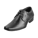 Metro Men39s Leather Texture Panel Stylish Lace-up