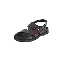 Metro Men39s Leather Textured Casual Sandals