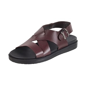 Metro Mens Strappy Stylish Casual Everyday Faux