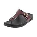 Metro Men Flat CasualComfort Synthetic Leather Chappal
