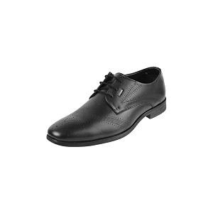 Metro Men Leather Formal Perforated Brogue Shoes