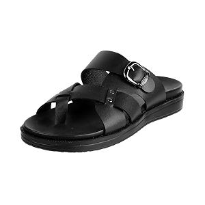 Metro Men Leather Thong Slipper Chappal