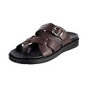 Metro Men Leather Thong Slipper Chappal