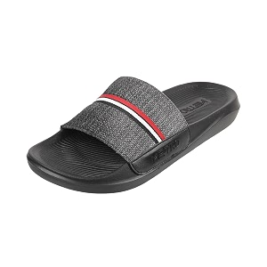Metro Men Synthetic Leather Slider