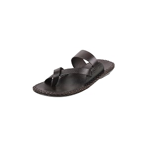 Metro Mens Leather Chappals