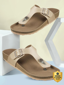 METRO SyntheticOpenToeT-Strap Women Flats