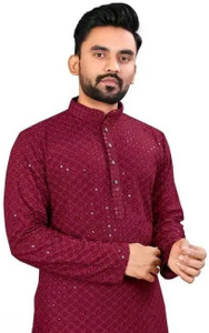 Metro Traders Men Kurta Pant Set