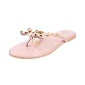Metro Women39s Embellished Faux Leather Flat Fashion
