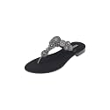 Metro Women39s Faux Leather Embellished Comfy Slippers