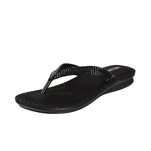 Metro Womens Gold Embellished Casual Comfort Fashion