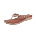 Metro Women39s Gold Embellished Casual Comfort Fashion