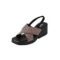 Metro Women39s Wedge Heeled Sandal With Back