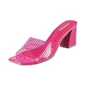 Metro Women Block Heel Fashion Sandal