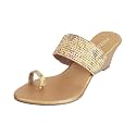 Metro Women Ethnicwear Wedge Heel Sandal