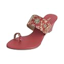 Metro Women Ethnicwear Wedge Heel Sandal