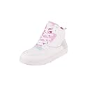 Metro Women Faux Leather Fashion Lace-up Sneaker