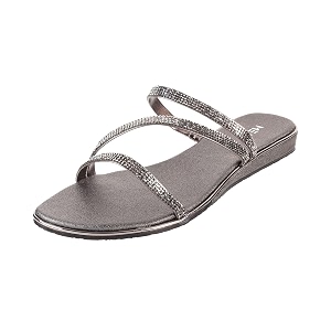 Metro Women Flat Fashion Slip-on Sandal