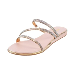 Metro Women Flat Fashion Slip-on Sandal