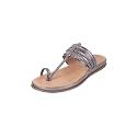 Metro Women Flat Kolhapuri Comfort Chappal