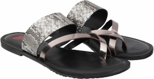 METRO Women Flats Sandal Grey 2