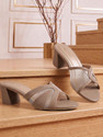 METRO Women Heels Sandal Gold 7