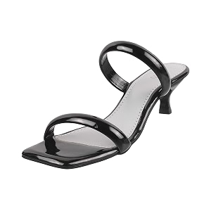 Metro Women Kitten Heel Sandal