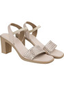 METRO LaserCutEmbellishedBlock Women Heels
