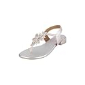 Metro Women Synthetic Floral Embellished Flat Sandal