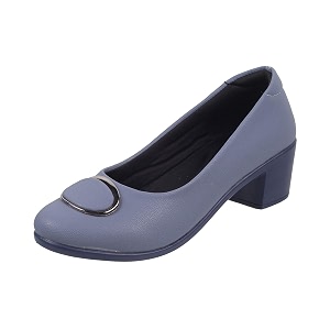Metro Women Synthetic Leather Formal Pump Shoes