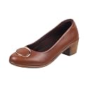 Metro Women Synthetic Leather FormalPump Shoes