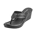 Metro Women Synthetic Leather Wegde Heel Sandal