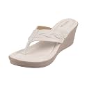 Metro Women Synthetic Leather Wegde Heel Sandal
