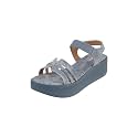 Metro Women Wedge Heel Fashion Sandal