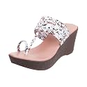 Metro Women Wedge Heel Slip-on Sandal
