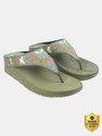 METRO EmbroideredFlatform Women Wedges