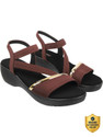 METRO Women Wedges Sandal Brown 5