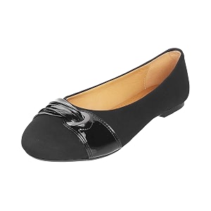 Metro Womens Flat Ballerina Ballet Flat