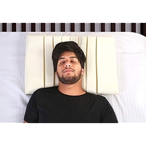 metron-cervical pillow for spondylitis soft supportive memory foam contour bed pillow for sleeping for neck amp head support