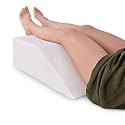 METRON-(Medium-Size) Orthopedic Elevating Memory Foam Soft Leg Rest Wedge Pillow - Reduces Back Pain &amp; Improves Circulation | Comfort Level- Soft | Pregnancy Leg Pillow
